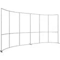 Formulate Master 20ft Horizontal Curve 10ft Tall Fabric Backwall